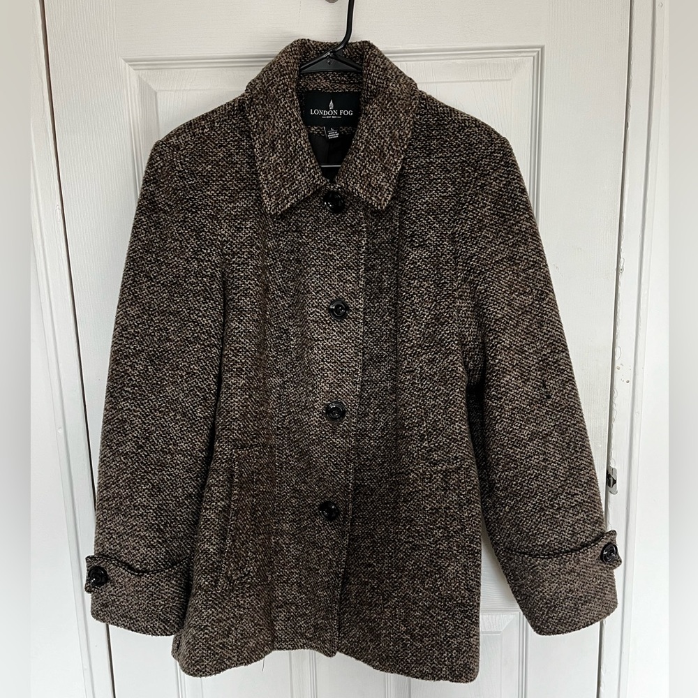 London Fog Brown/Grey Coat